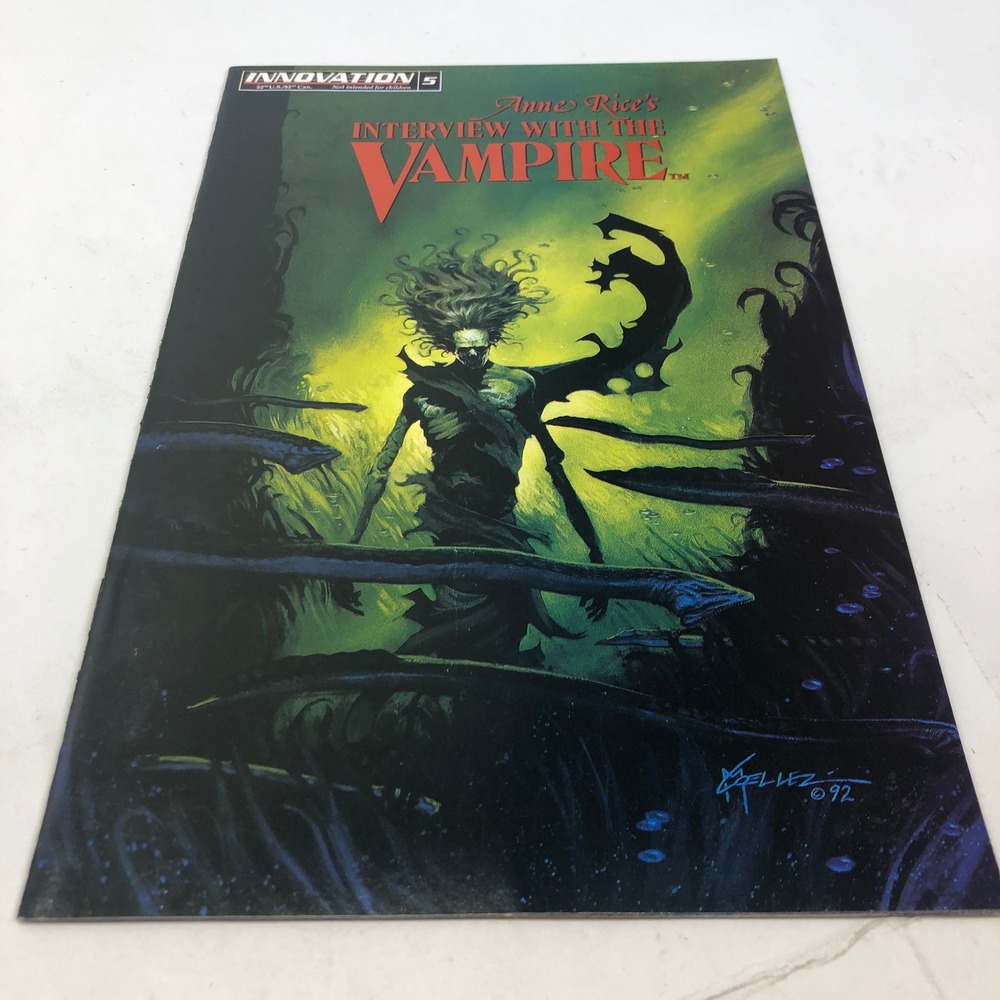 Anne Rice's Interview with the Vampire Comic Book Innovation Comics 1992